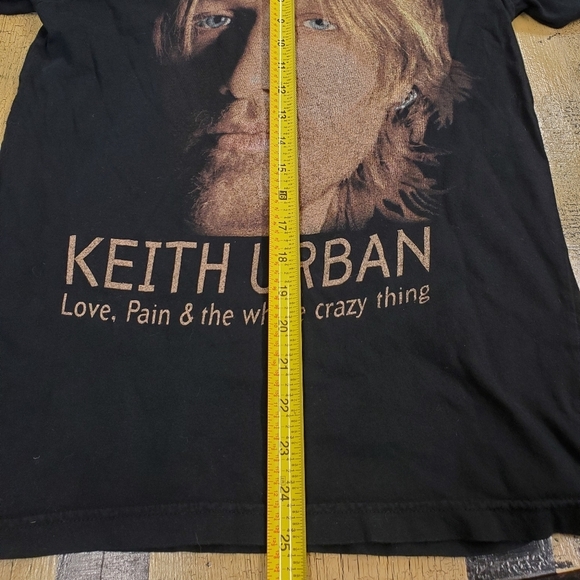 👸👕🎸🎤 Keith Urban 2007 Concert Tshirt sz S - Picture 2 of 11